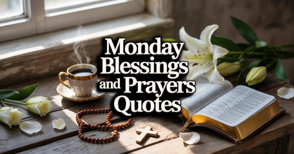 Monday Blessings And Prayers Quotes
