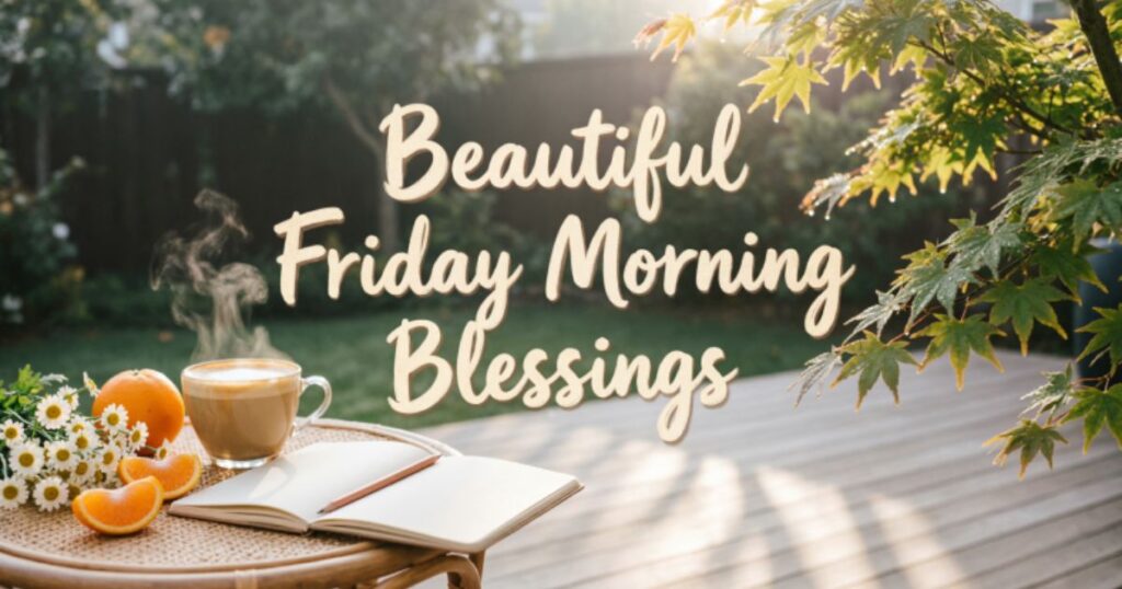 Beautiful Friday Morning Blessings