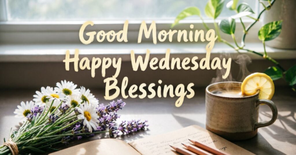 Good Morning Happy Wednesday Blessings