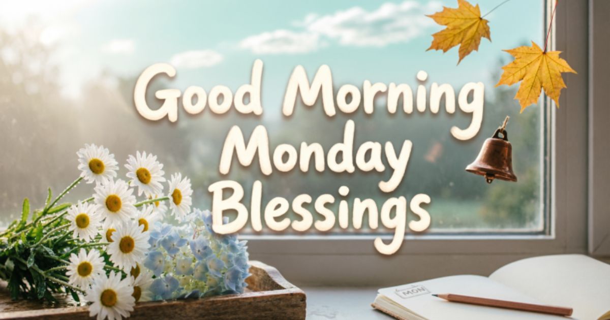Good Morning Monday Blessings, Images and