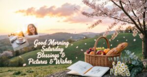 Good Morning Saturday Blessings & Pictures & Wishes