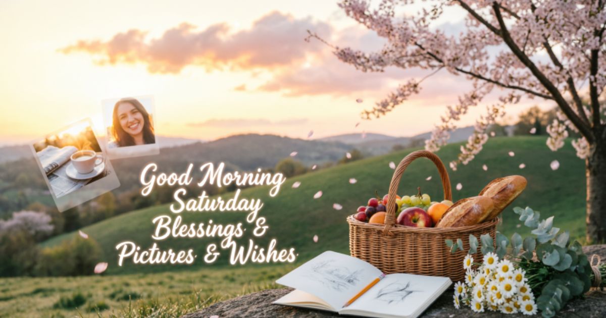 Good Morning Saturday Blessings & Pictures & Wishes