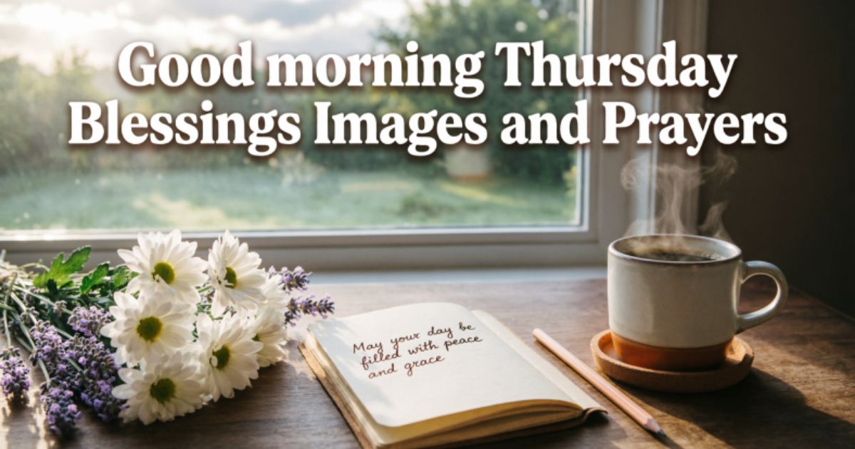 Good morning Thursday Blessings Images and Prayers