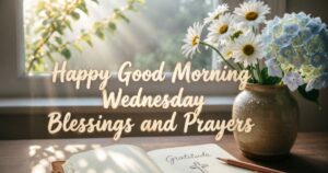 Happy Good Morning Wednesday Blessings and Prayers