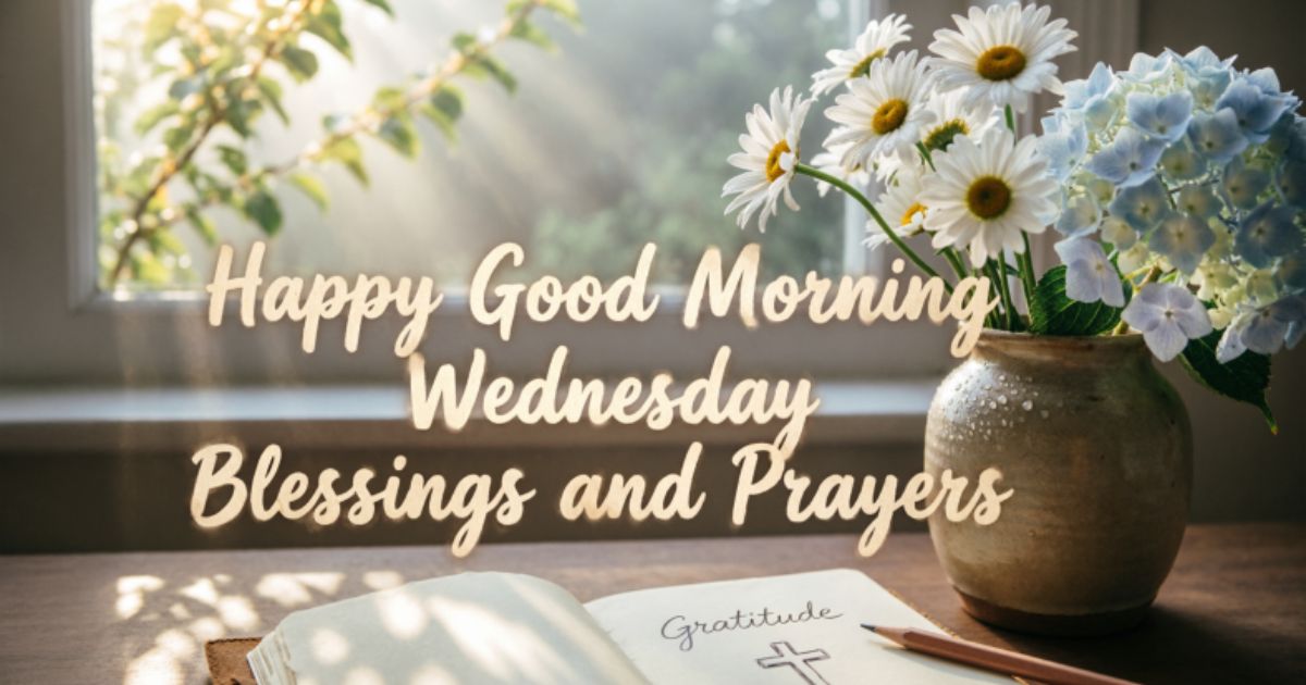 Happy Good Morning Wednesday Blessings and Prayers