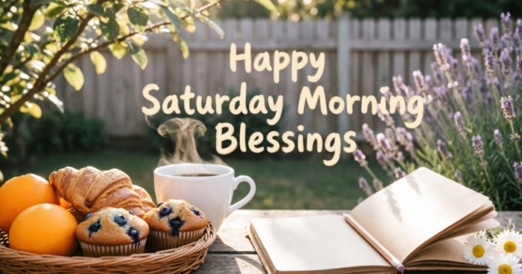Happy Saturday Morning Blessings