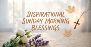 Inspirational Sunday Morning Blessings Images