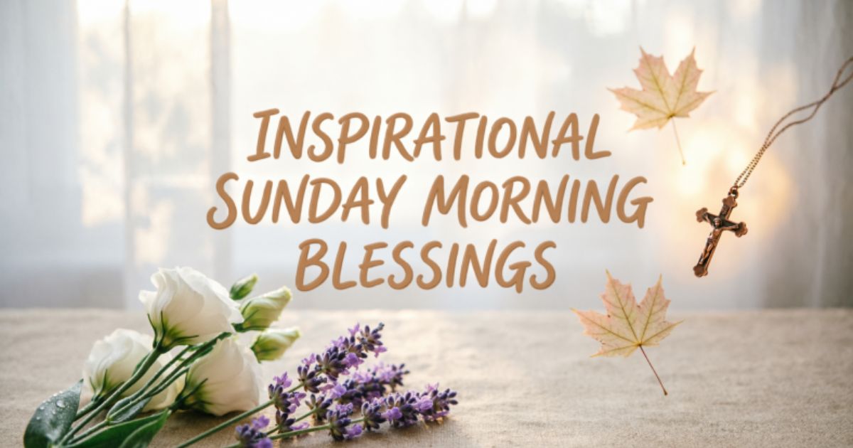 Inspirational Sunday Morning Blessings Images