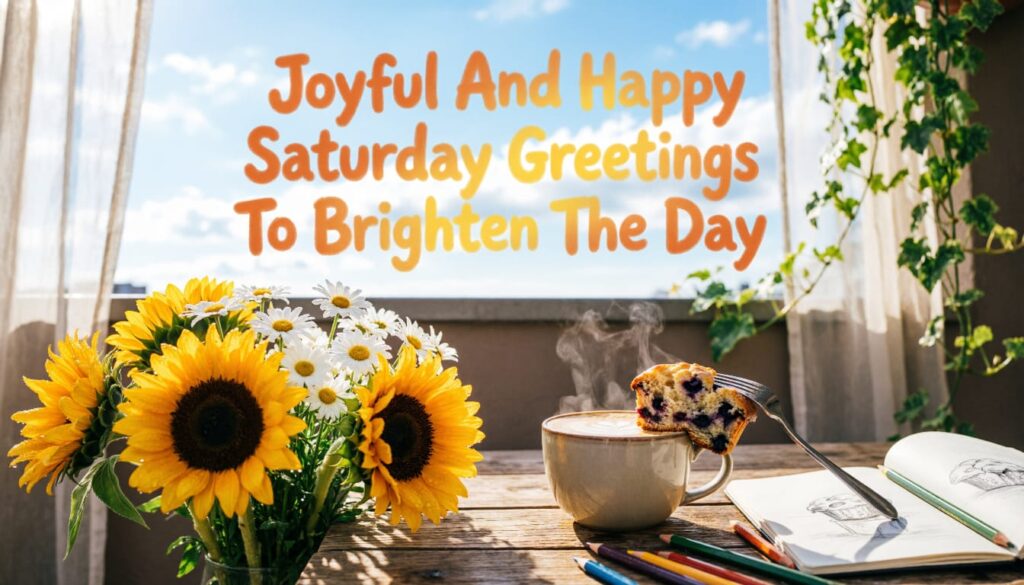 Joyful And Happy Saturday Greetings To Brighten The Day