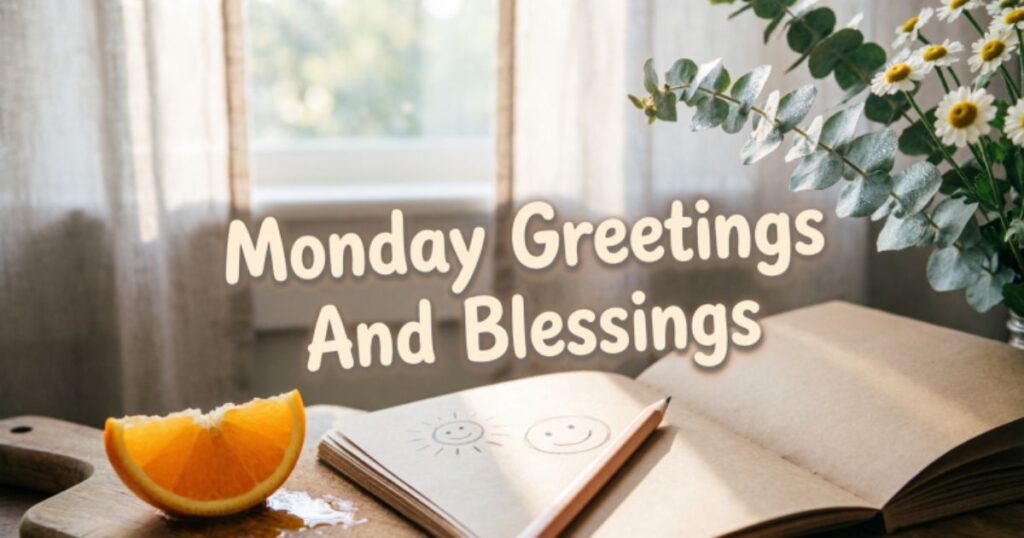Monday Greetings And Blessings
