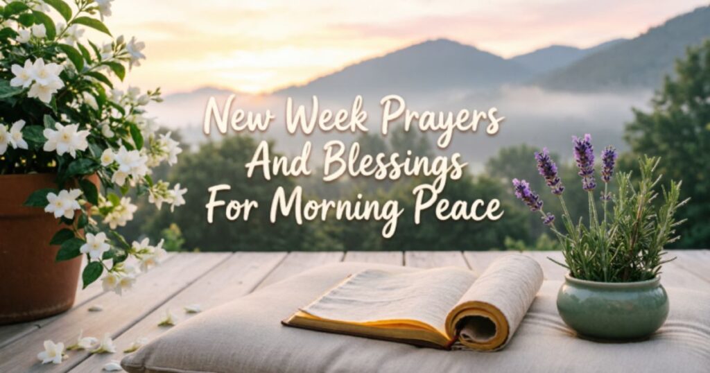 New Week Prayers And Blessings For Morning Peace