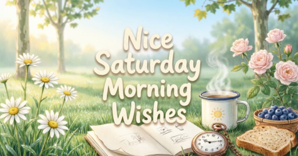 Nice Saturday Morning Wishes