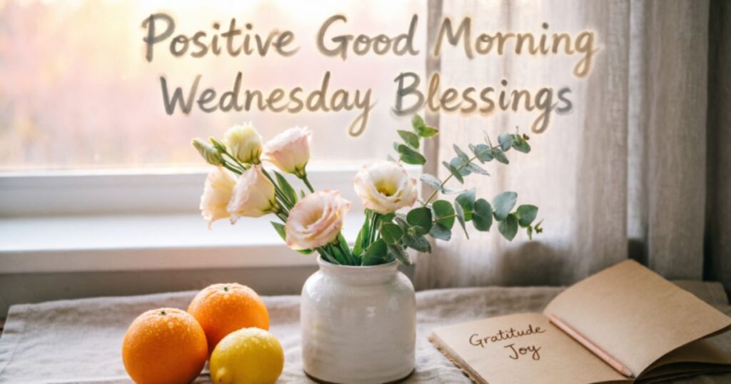 Positive Good Morning Wednesday Blessings
