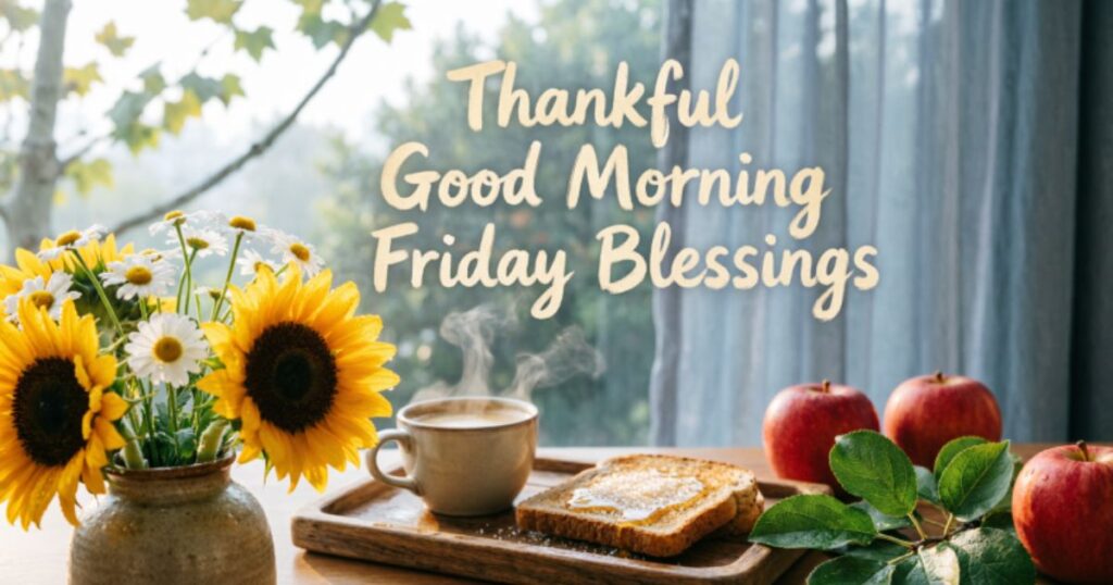 Thankful Good Morning Friday Blessings
