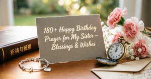 180+ Happy Birthday Prayer for My Sister – Blessings & Wishes