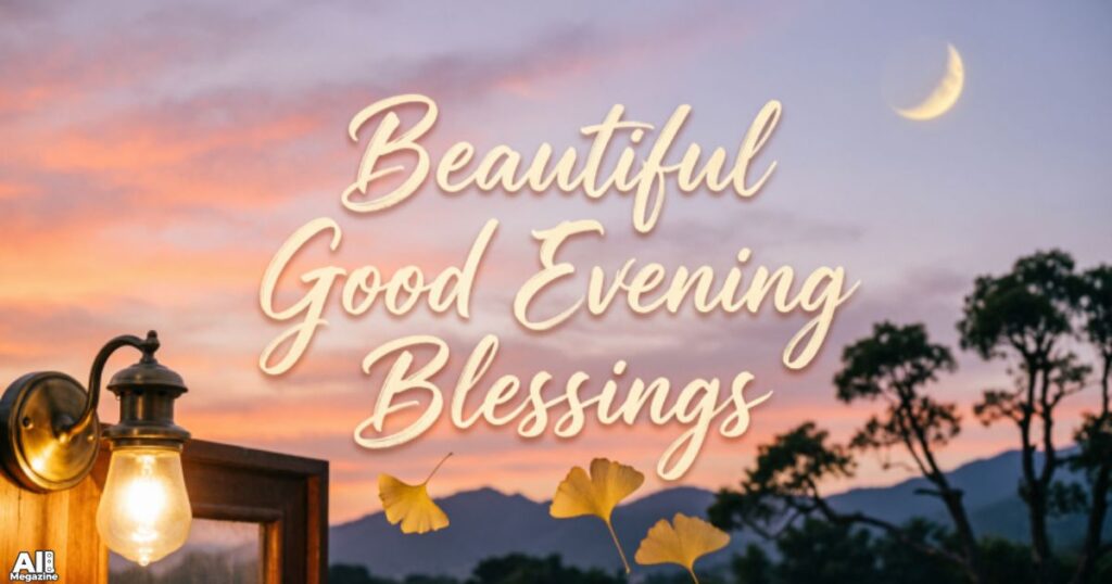 Beautiful Good Evening Blessings