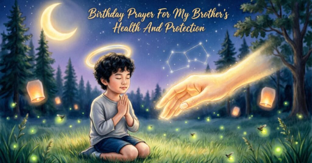 Birthday Prayer For My Brother's Health And Protection