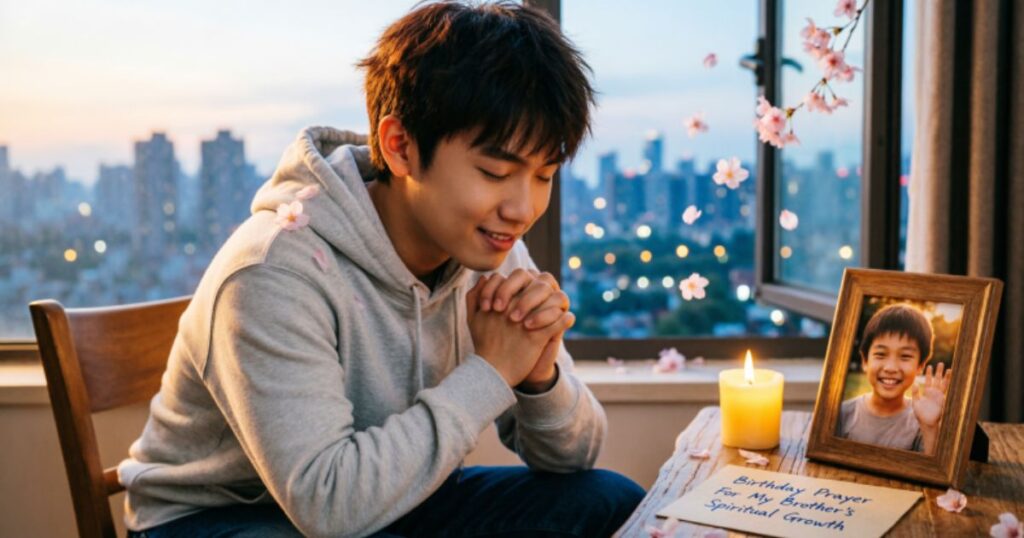 Birthday Prayer For My Brother's Spiritual Growth