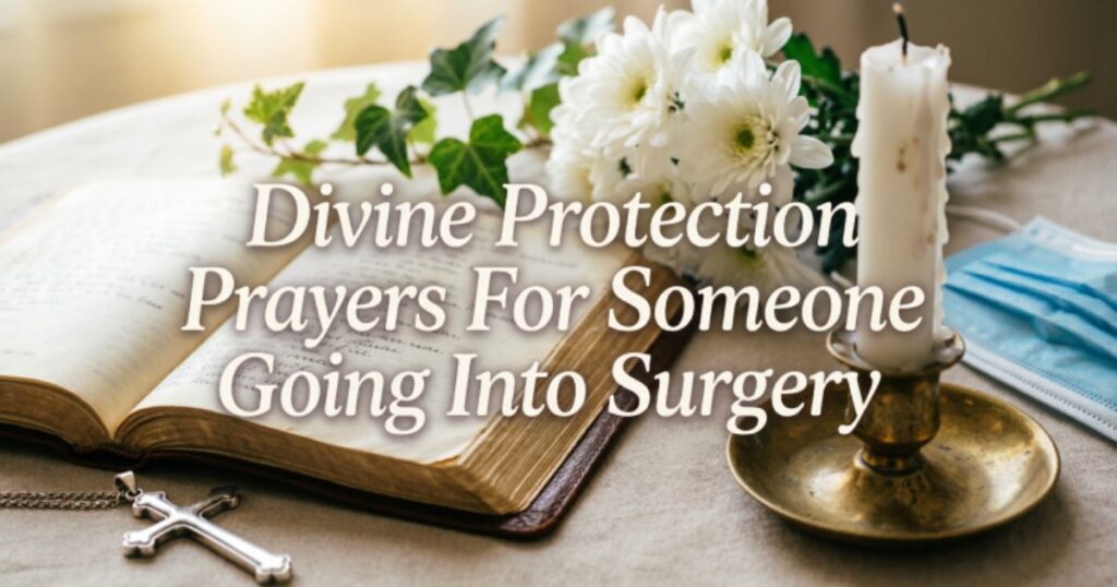 Divine Protection Prayers For Someone Going Into Surgery