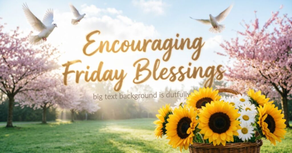 Encouraging Friday Blessings
