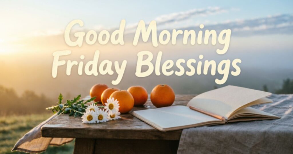 Good Morning Friday Blessings
