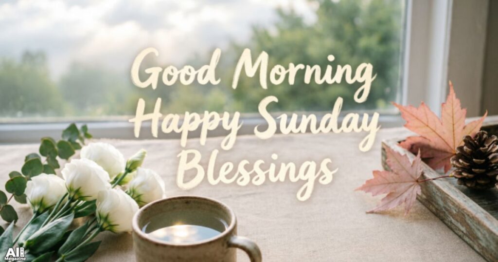 Good Morning Happy Sunday Blessings