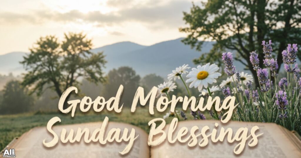 Good Morning Sunday Blessings