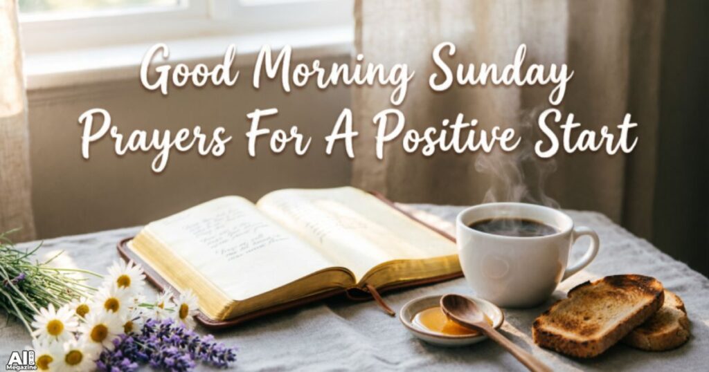 Good Morning Sunday Prayers For A Positive Start