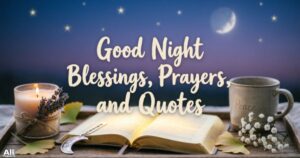 Good Night Blessings, Prayers