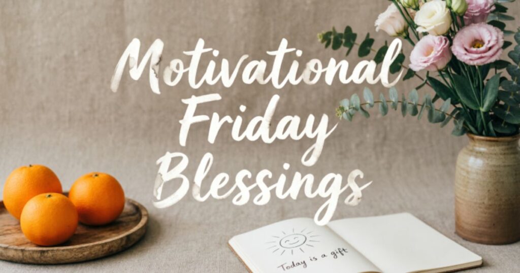 Motivational Friday Blessings