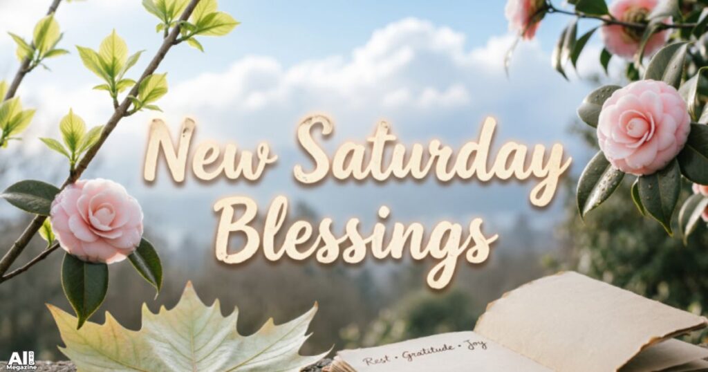 New Saturday Blessings