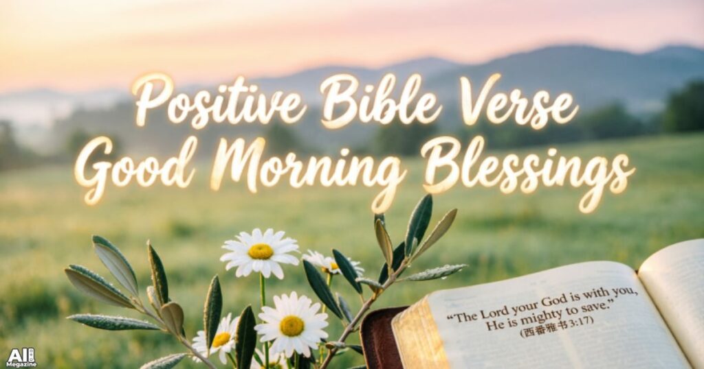 Positive Bible Verse Good Morning Blessings GIF