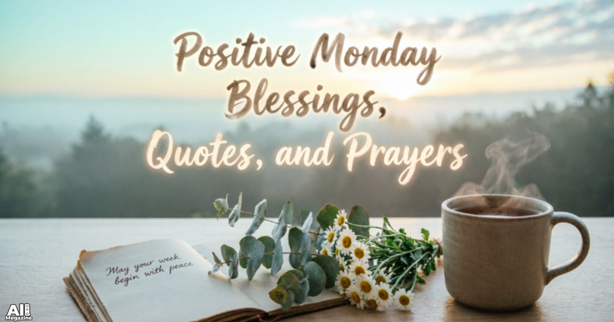 Positive Monday Blessings, Quotes, and Prayers