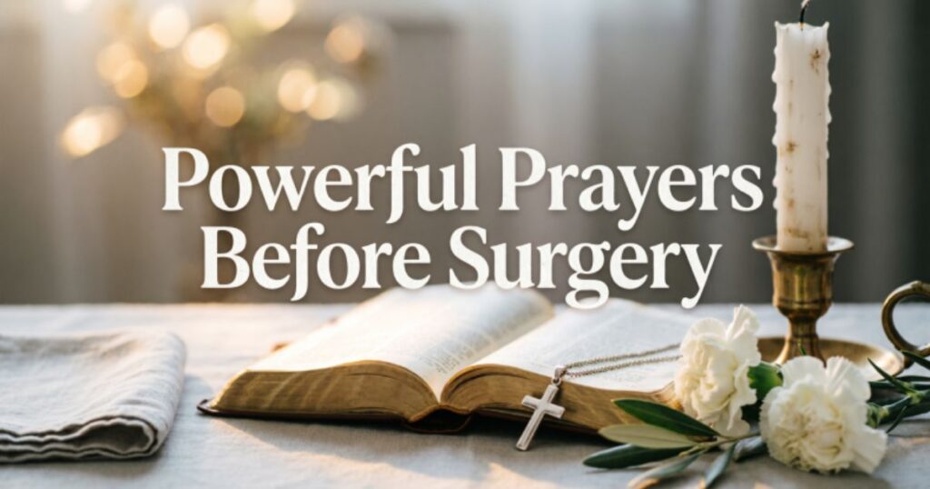 Powerful Prayers Before Surgery