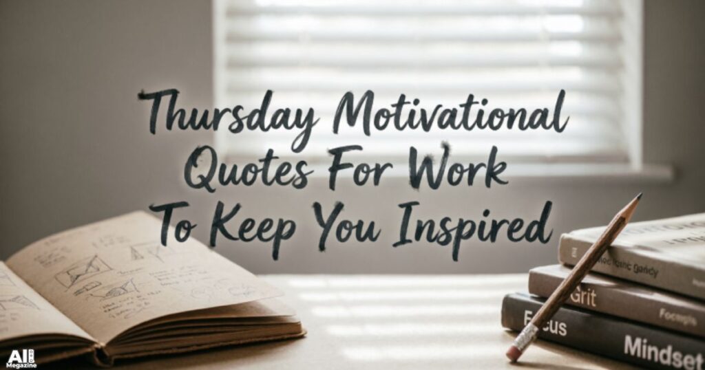 Thursday Motivational Quotes For Work To Keep You Inspired
