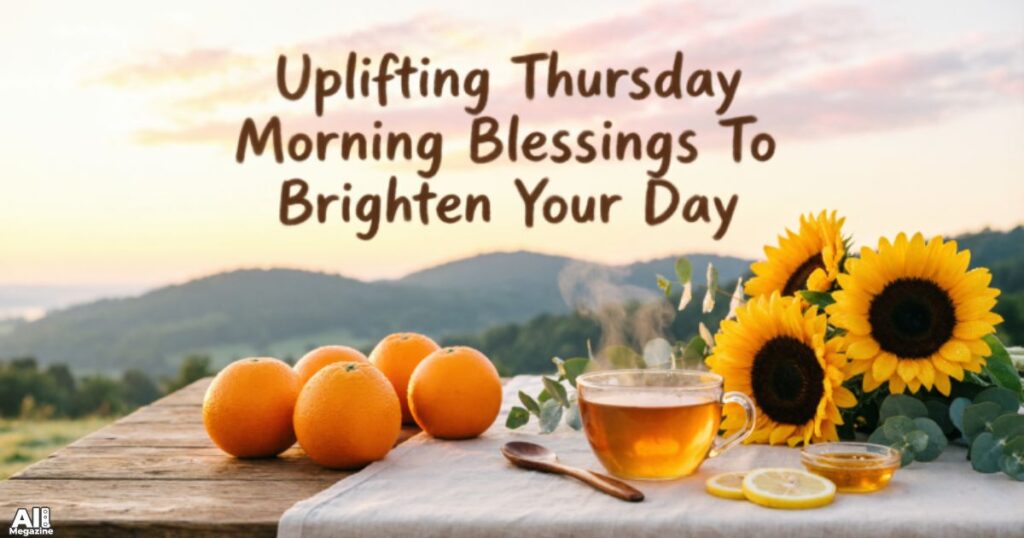 Uplifting Thursday Morning Blessings To Brighten Your Day