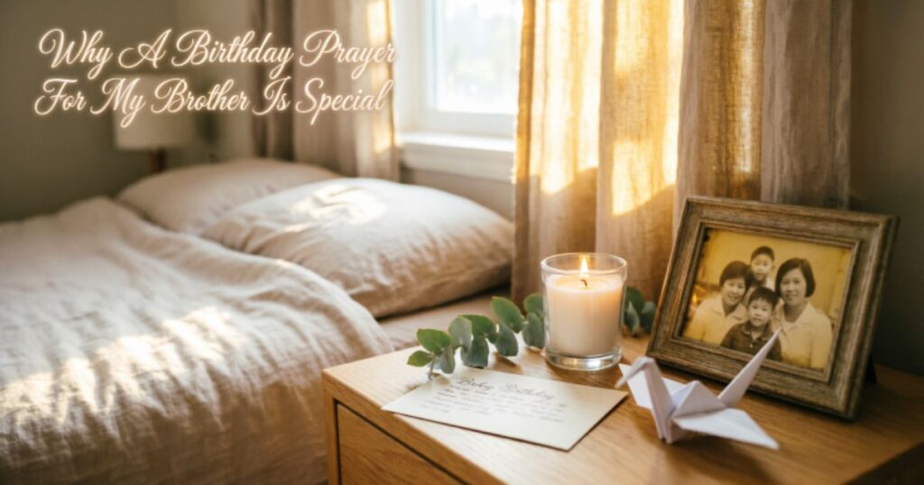 Why A Birthday Prayer For My Brother Is Special