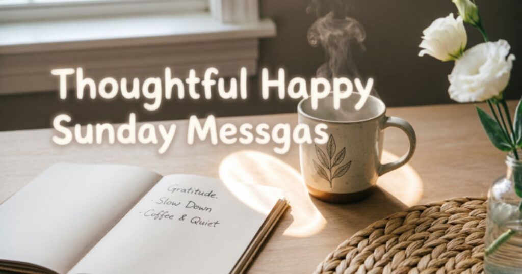 Thoughtful Happy Sunday Message Ideas