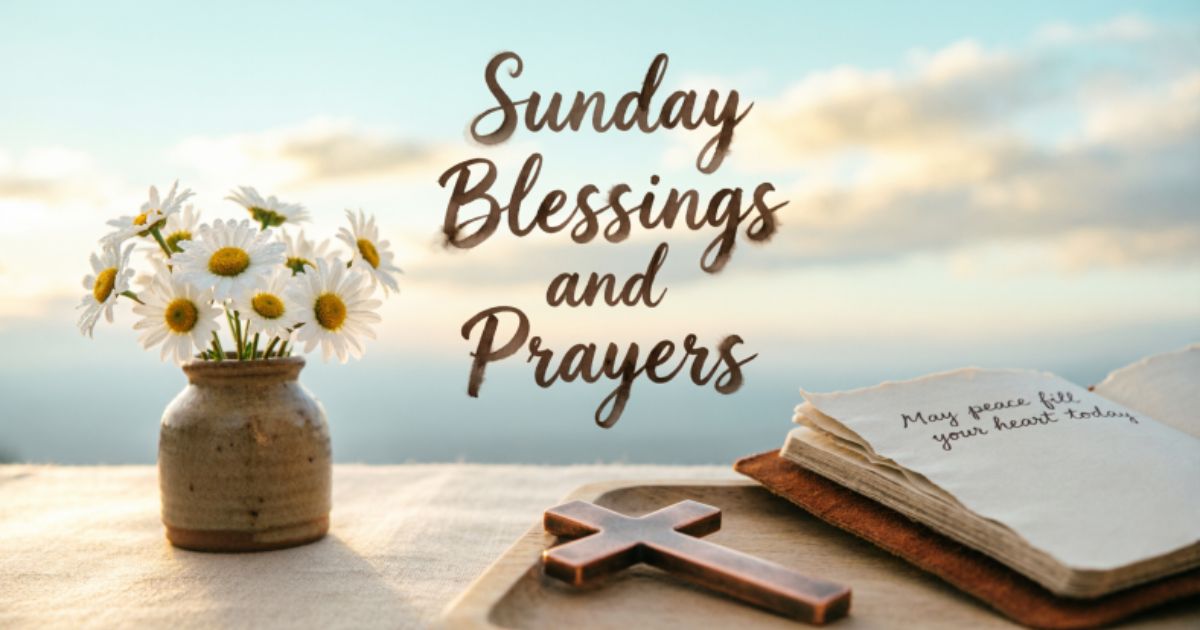 sunday blessings and prayers