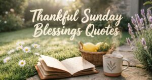 thankful sunday blessings quotes
