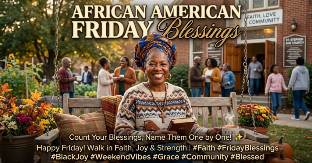 African American Friday Blessings For Instagram