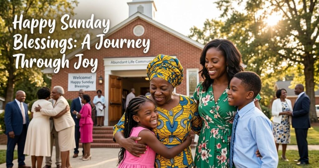 African American Happy Sunday Blessings: A Journey Through Joy