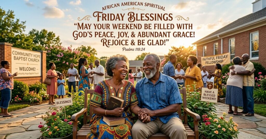African American Spiritual Friday Blessings Images And Message