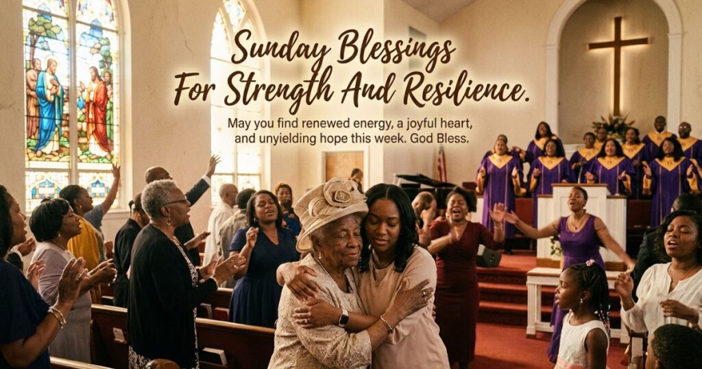 African American Sunday Blessings For Strength And Resilience