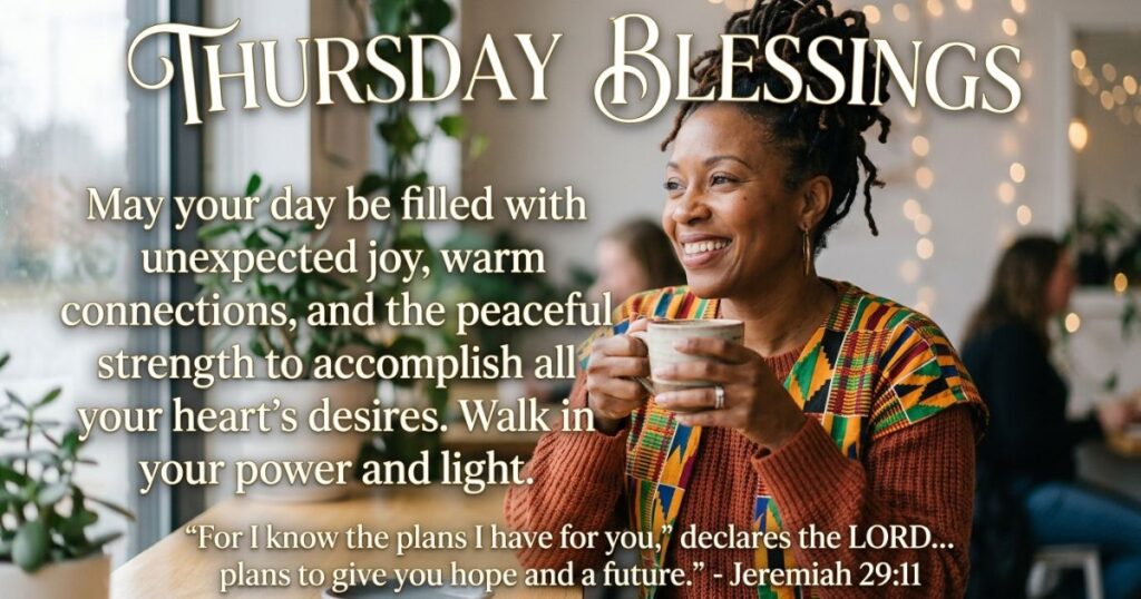 African American Thursday Blessing Images And Quotes