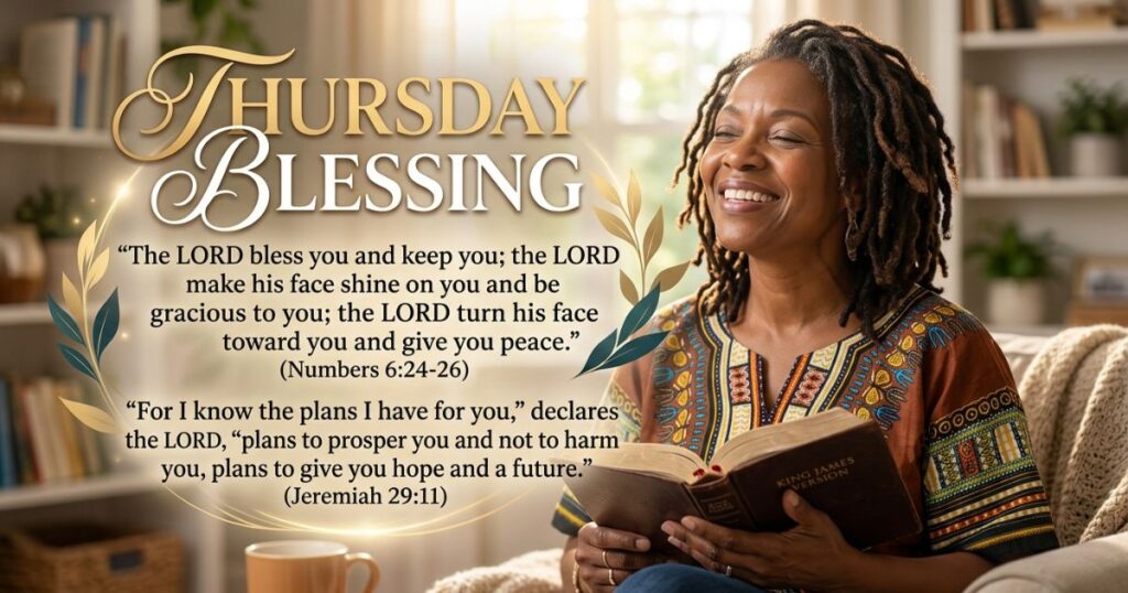 African American Thursday Blessing With Bible Verses