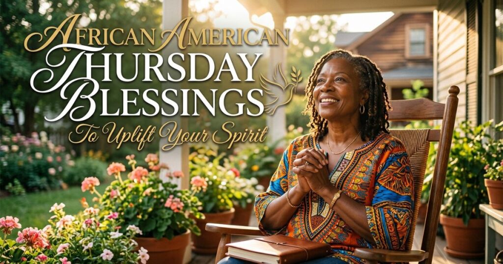 African American Thursday Blessings To Uplift Your Spirit