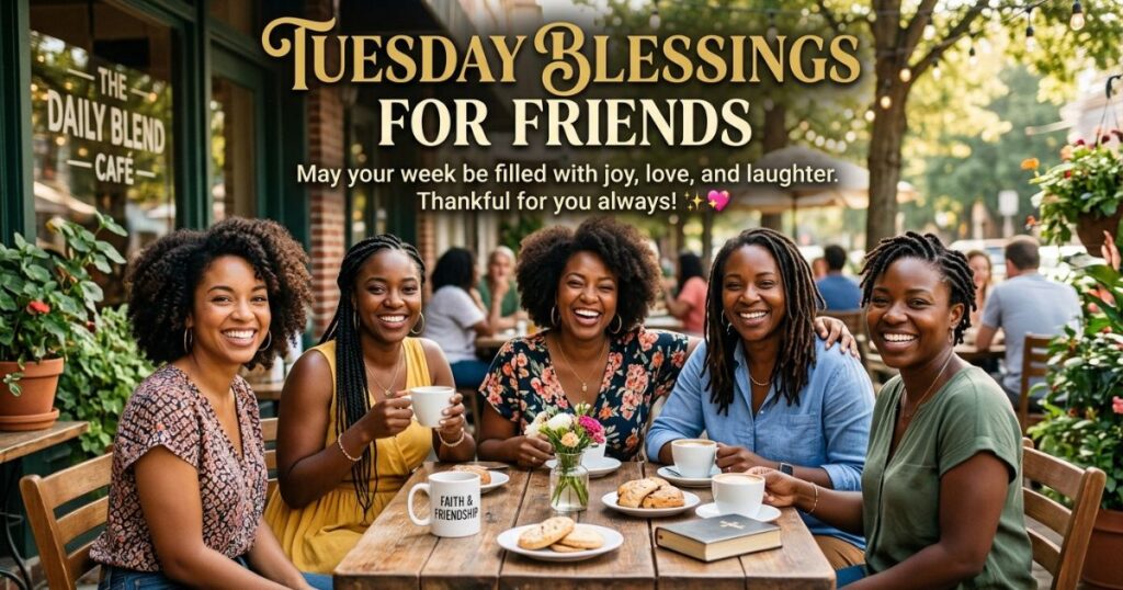 African American Tuesday Blessings For Friends