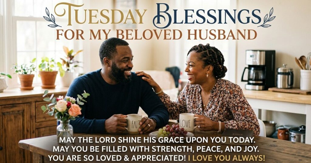 African American Tuesday Blessings For Husband
