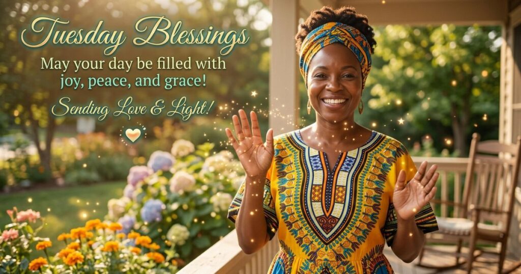 African American Tuesday Blessings GIFs